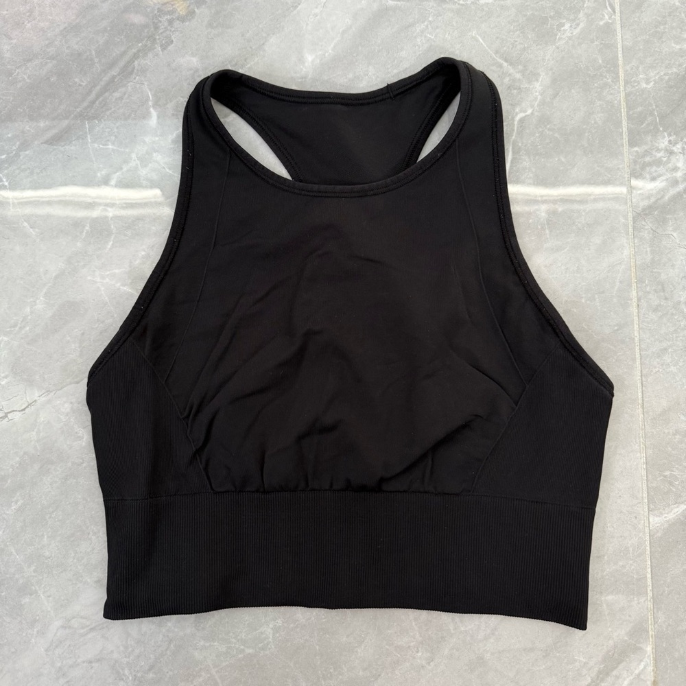 Women’s Lululemon Ebb To Train Medium Support Racerback Sports Bra Size 6 - Picture 4 of 16